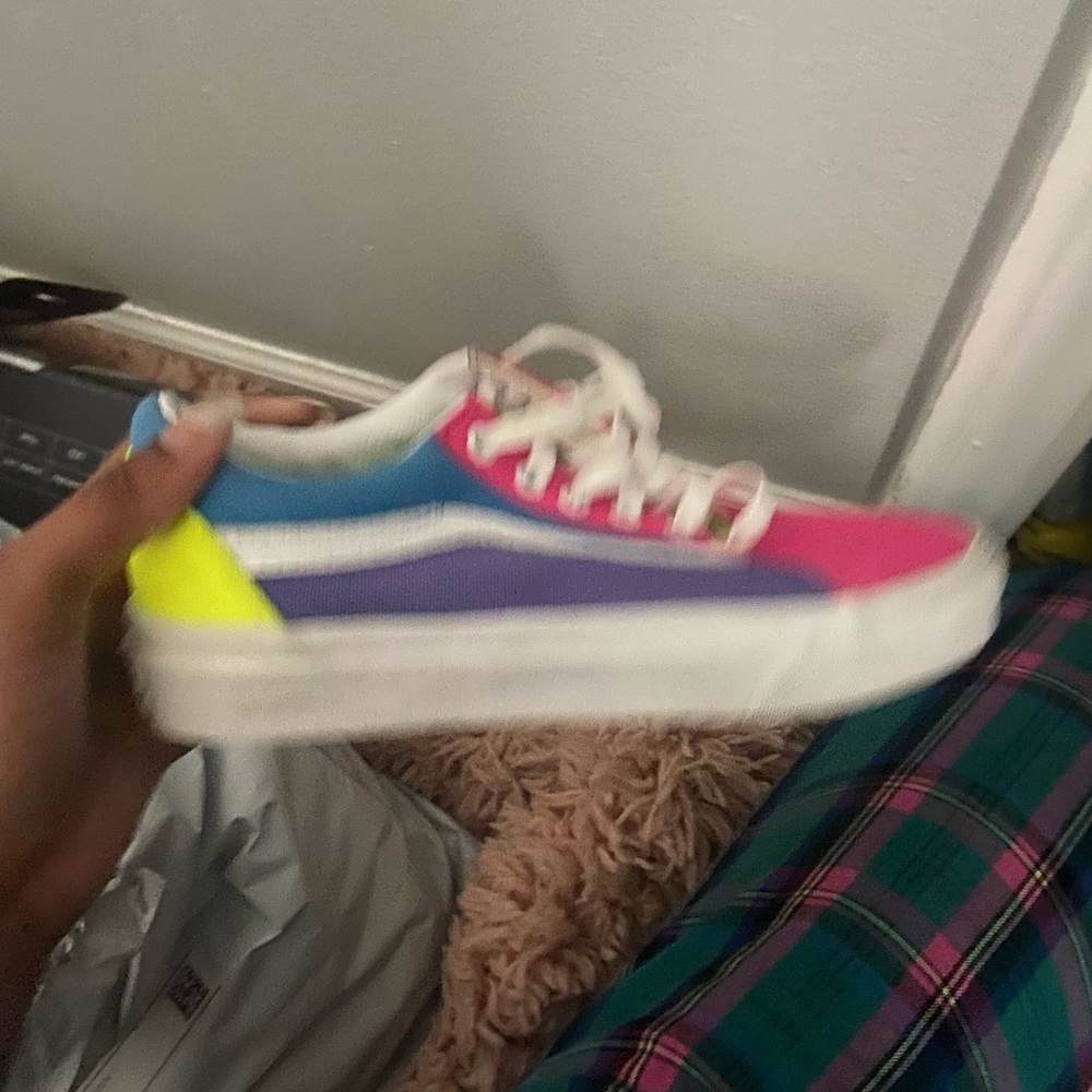 multicolor vans